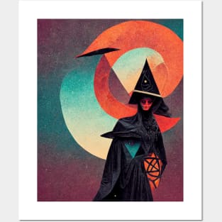 Occult Witch _ Halloween _Sppoky_Creepy Posters and Art